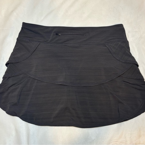 Ideology Black Tiered Athletic Mini Skirt - Picture 2 of 8